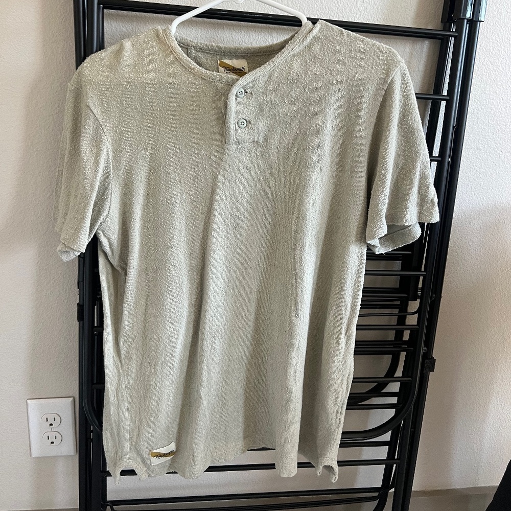 Tracksmith French Terry Short Sleeve Size S